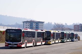 Busse der Auto AG Rothenburg